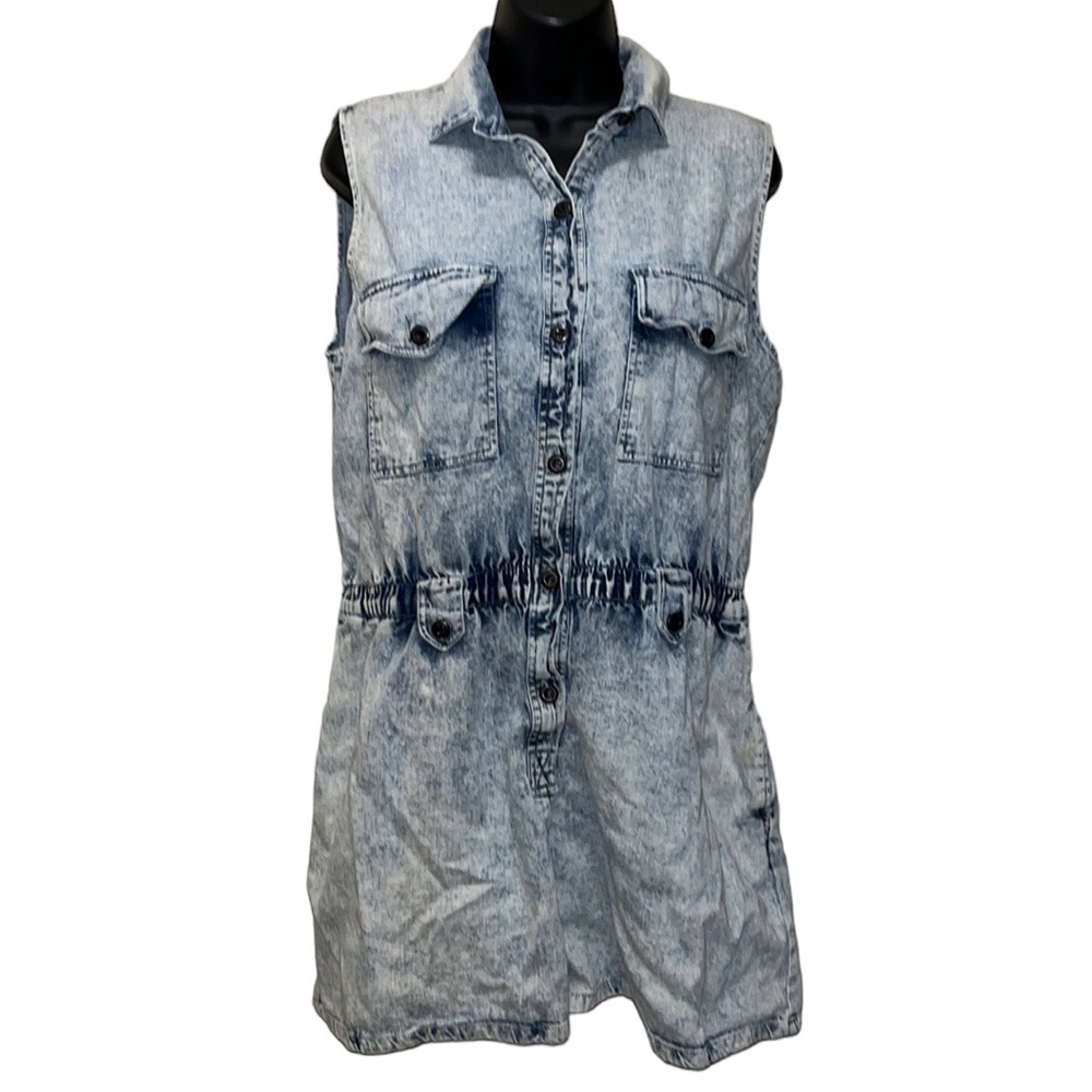 Vintage 80s/90s Pinot Noir Acid Wash Jean Shorts Jumper
